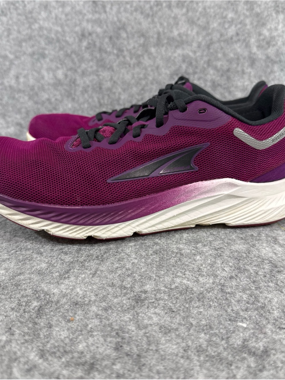 Altra Rivera 3 Running Shoes - Womens 7 - Fuschia Pink Purple Athletic Walking - Picture 7 of 12